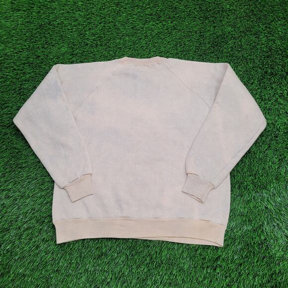 Vintage 80s Denver Sweatshirt Womens XL 22x24 Beige - Picture 2 of 13